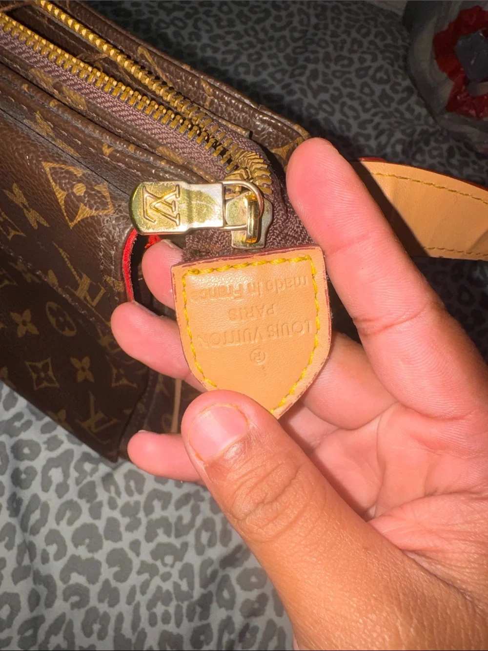Louis Vuitton Monogram Canvas Crossbody with Natural Vachetta Trim